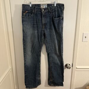 Ariat Men's Blue Jeans M2 Traditional Relaxed Bootcut B/42 Dusty Road 34x30